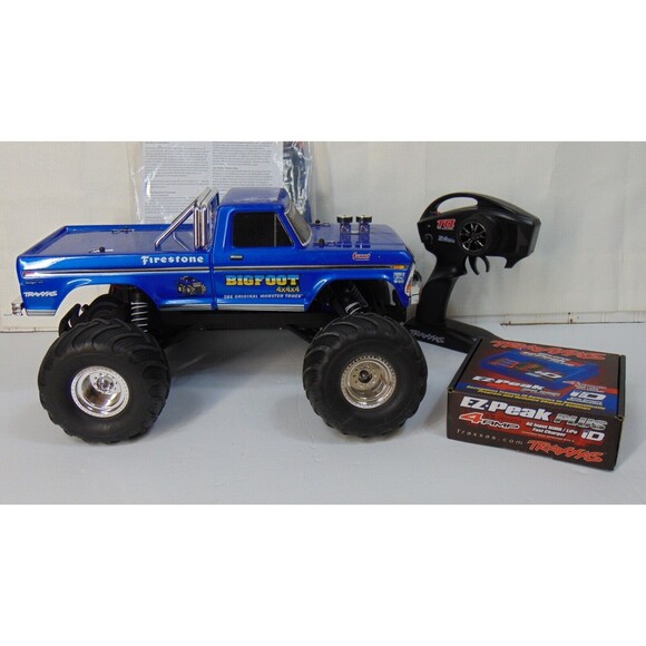 Traxxas Bigfoot Remote Control Truck 1/10 RTR New Parts Charger Stickers Booklet - Picture 1 of 16